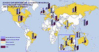 Carte. Comparaison entre les principaux fabricants d'optiques de phare.