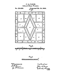 Dessin. La Farge, brevet.