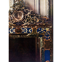 Photographie : Miroir de Venise, mise en évidence du biseau (détail)
