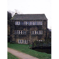 Photo: textile mill, Delph