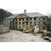 Photo: textile mill, Cressbrook