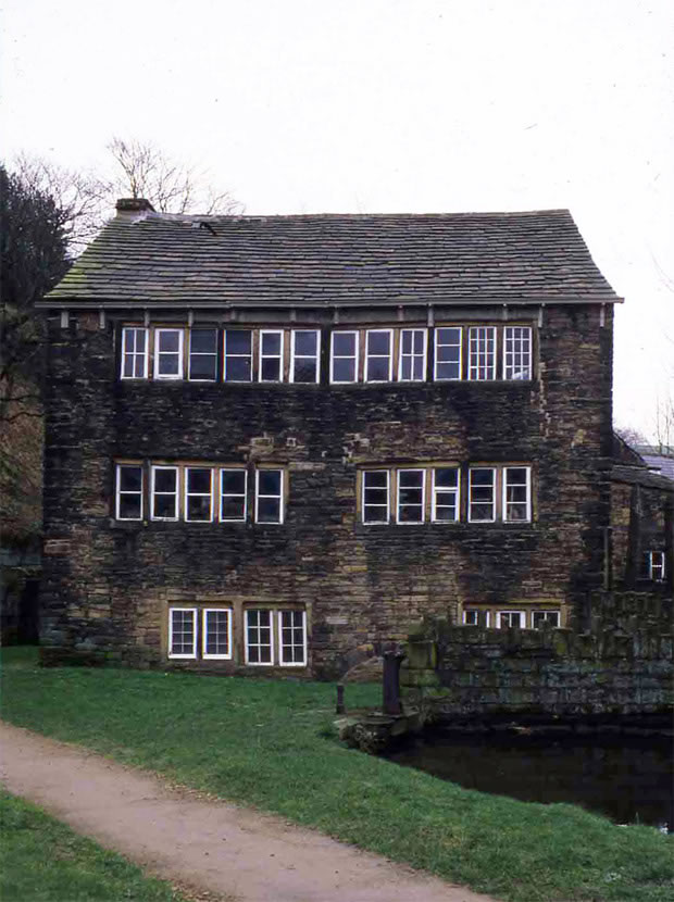 Photo: textile mill, Delph