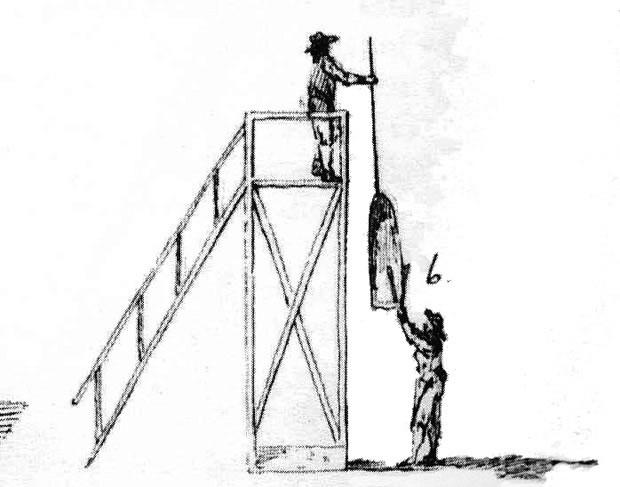 Engraving: swinging a cylinder of glass