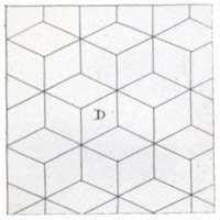 Engraving: Félibien, Des principes de l’architecture, Diced loading pattern